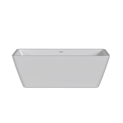 Nuie Choice Endeavor 1615mm Square Freestanding Bath With Legs And Waste