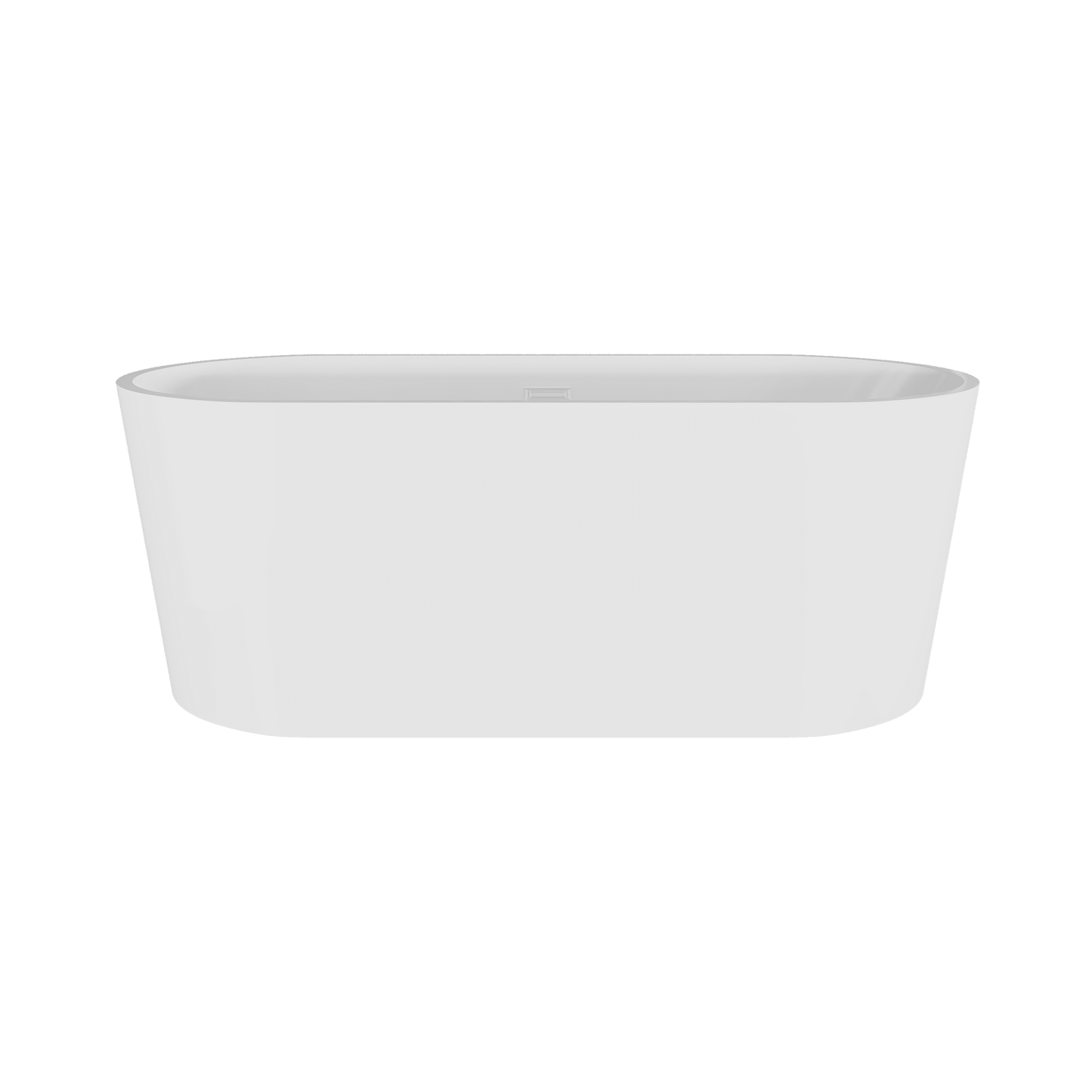 Nuie Choice Nocturnal 1600mm Freestanding Bath With Legs And Waste