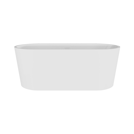 Nuie Choice Nocturnal 1600mm Freestanding Bath With Legs And Waste