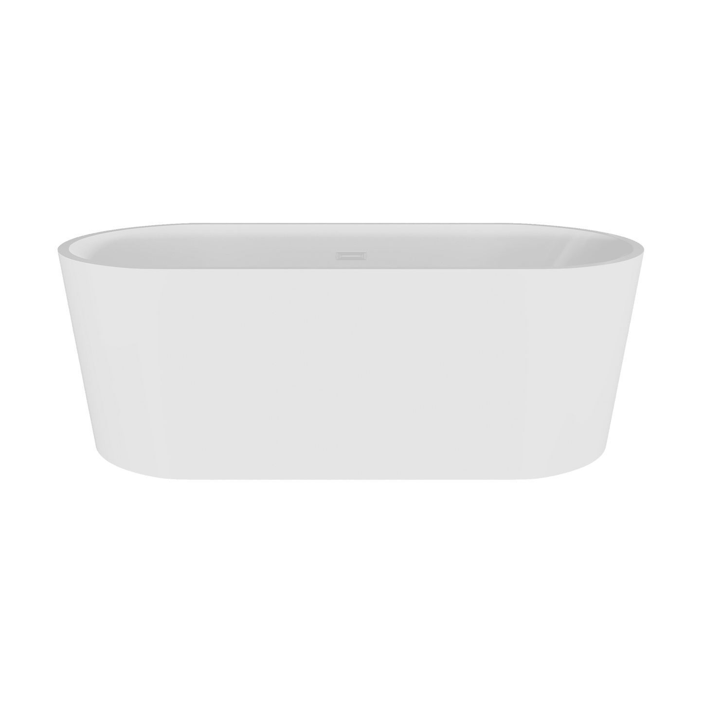 Nuie Choice Nocturnal 1700mm Freestanding Bath With Legs And Waste