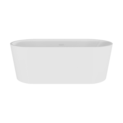 Nuie Choice Nocturnal 1700mm Freestanding Bath With Legs And Waste