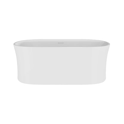 Nuie Choice Solstice 1600mm Freestanding Bath With Legs And Waste