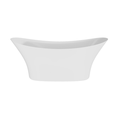 Nuie Choice Epoch 1700mm Freestanding Bath With Legs And Waste