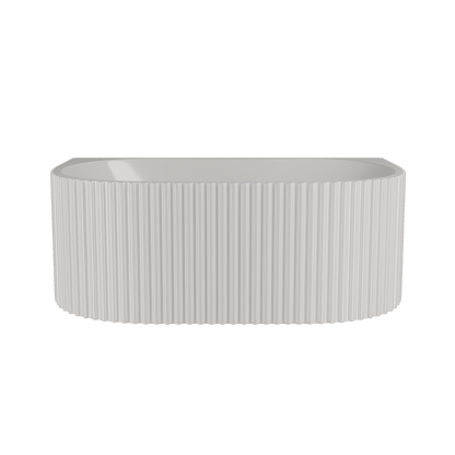 Nuie Choice Interval 1600mm Back To Wall Bath With Legs And Waste