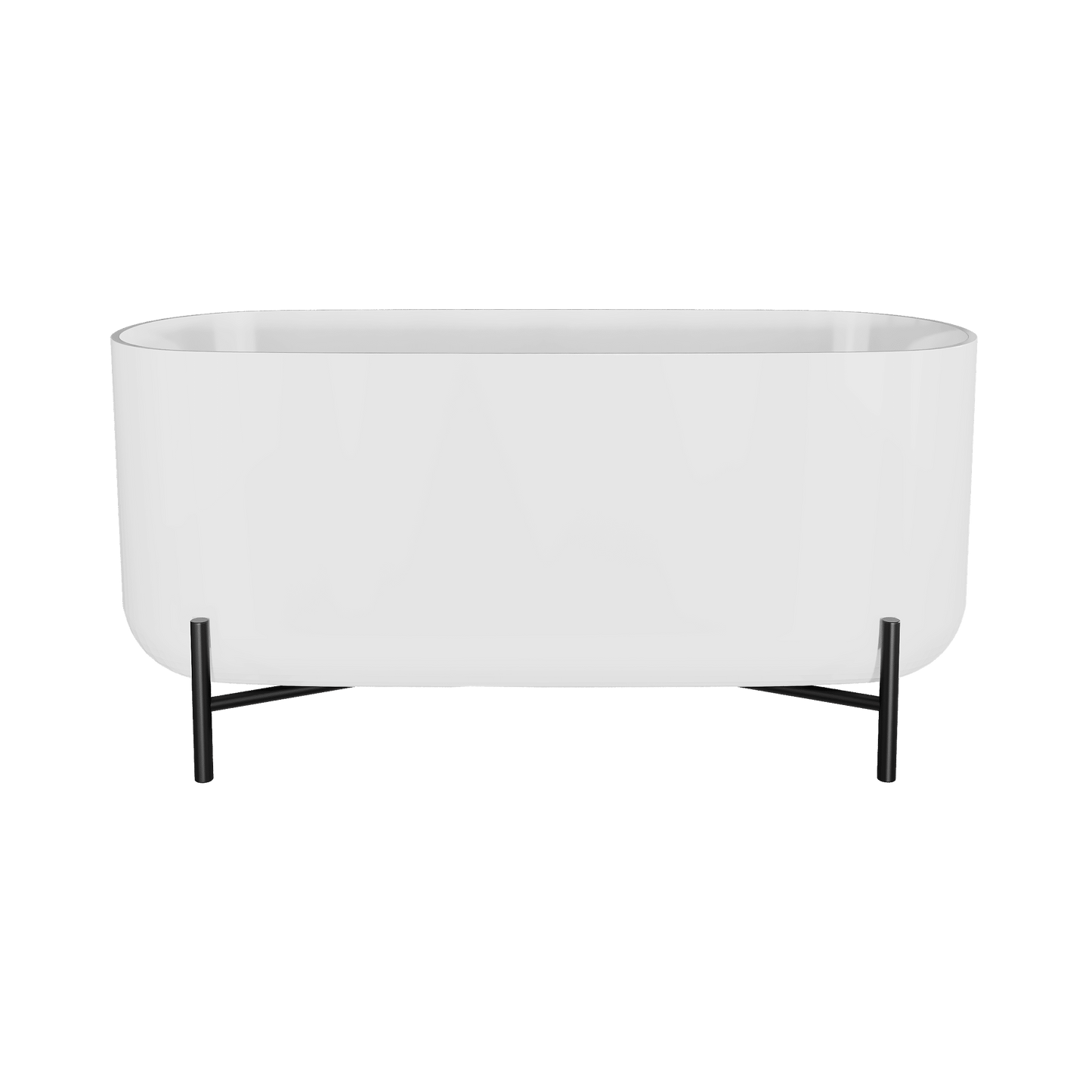 Nuie Choice Elevated 1700mm Freestanding Bath With Legs And Waste