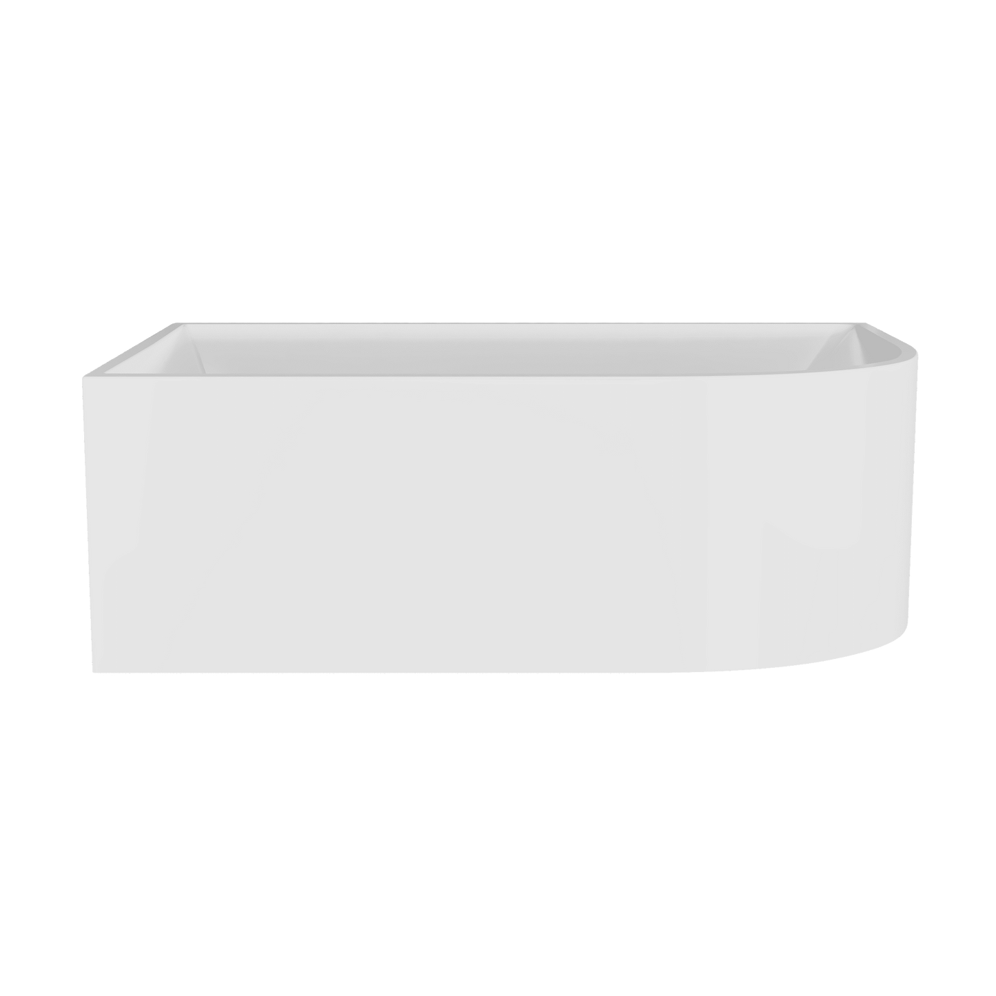 Nuie Choice Chronicle 1700mm Left-Hand Corner Bath With Legs And Waste