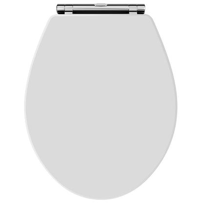Hudson Reed Richmond Traditional Round Soft Close Toilet Seat With Quick Release Hinge