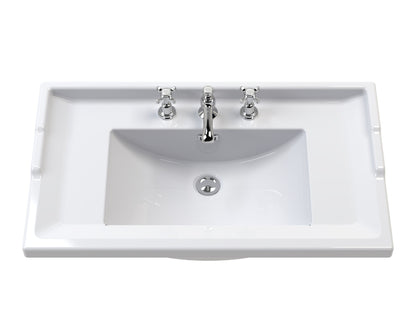 600mm Traditional Basin 3 Tap Hole