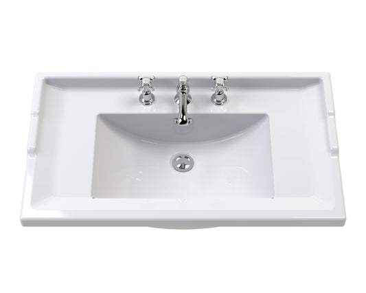 600mm Traditional Basin 3 Tap Hole