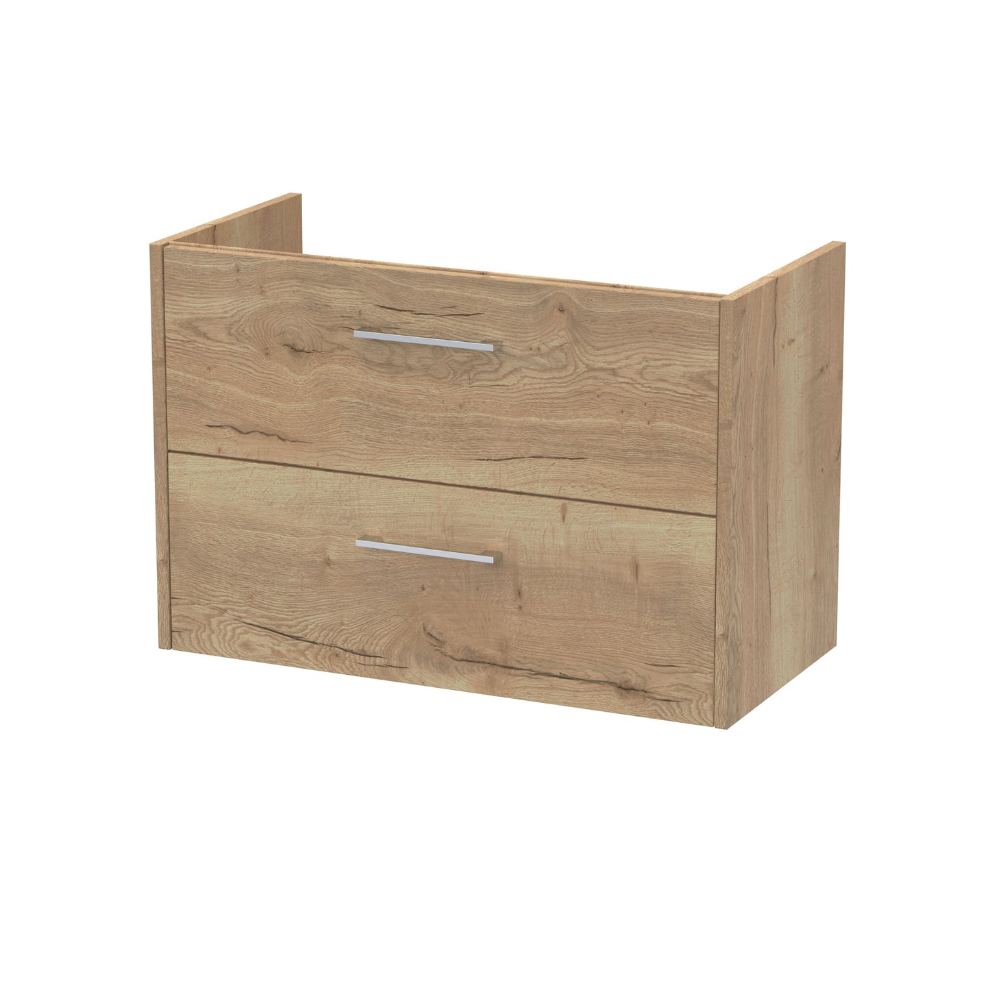 Juno 800mm Wall Hung 2-Drawer Unit