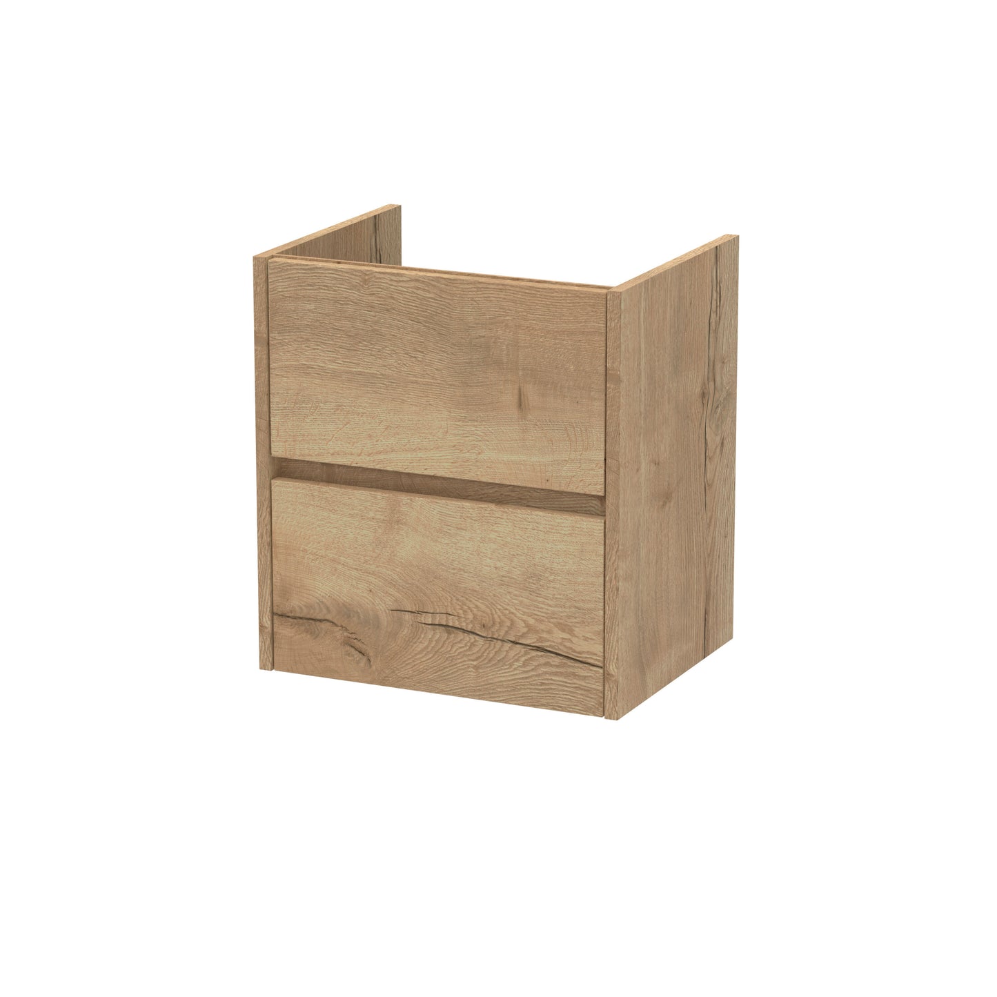 Components Wall Hung 2 Drawer Unit, 500mm