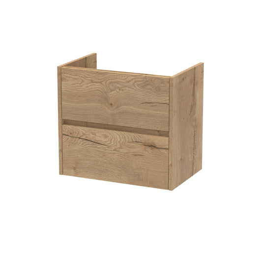 Components Wall Hung 2 Drawer Unit, 600mm