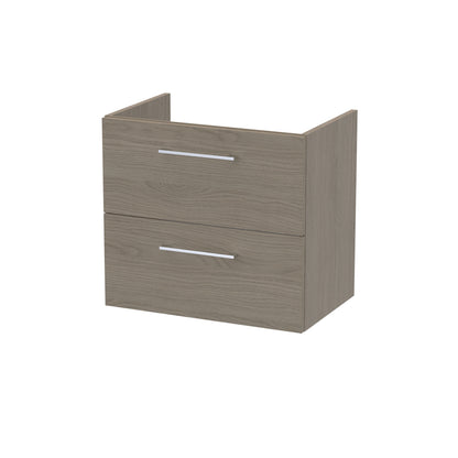 Arno 600mm Wall Hung 2-Drawer Unit