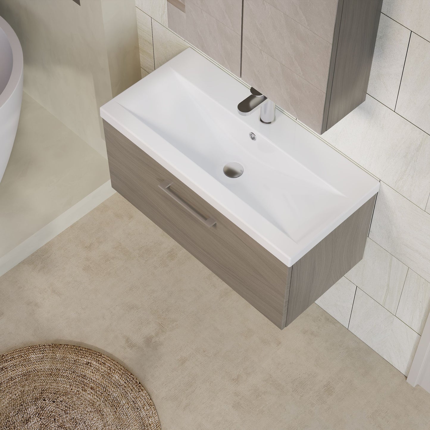 Arno 800mm Wall Hung 1-Drawer Unit