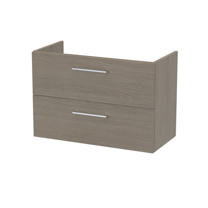Arno 800mm Wall Hung 2-Drawer Unit