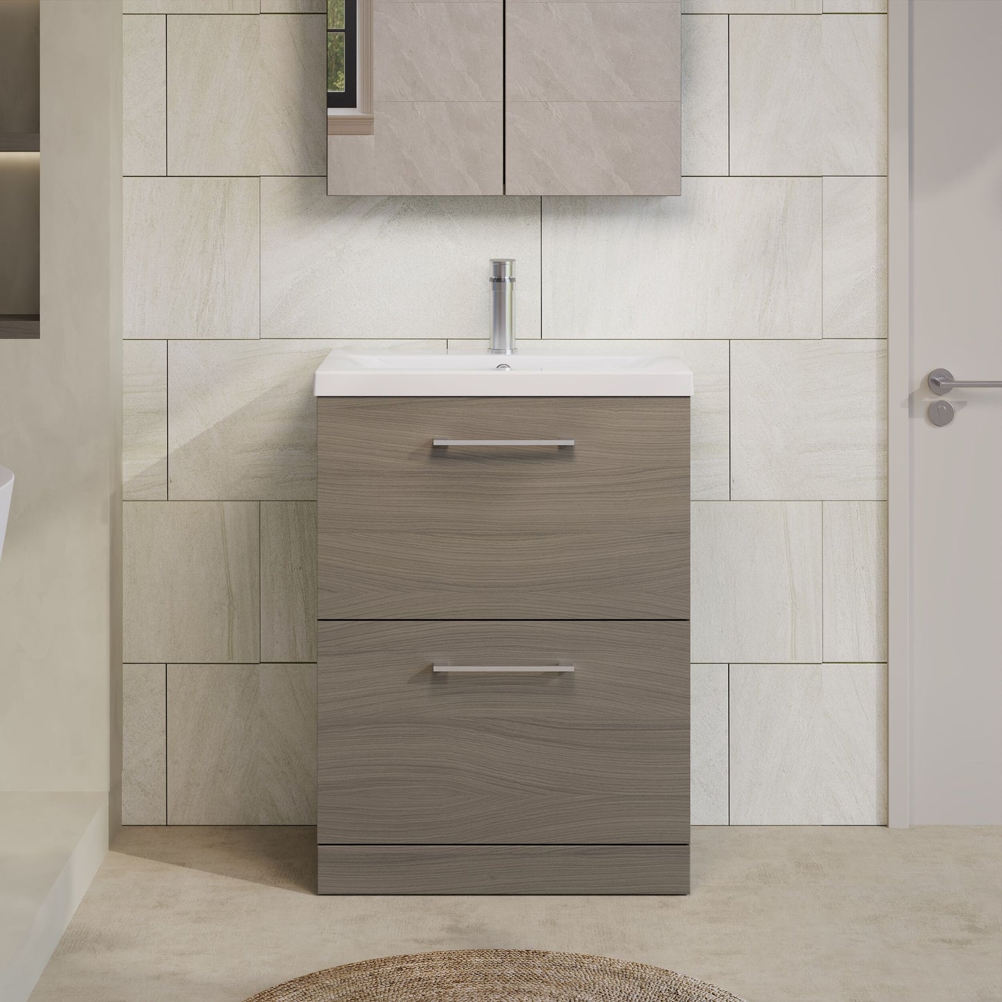 Arno 600mm Floor Standing 2-Drawer Unit