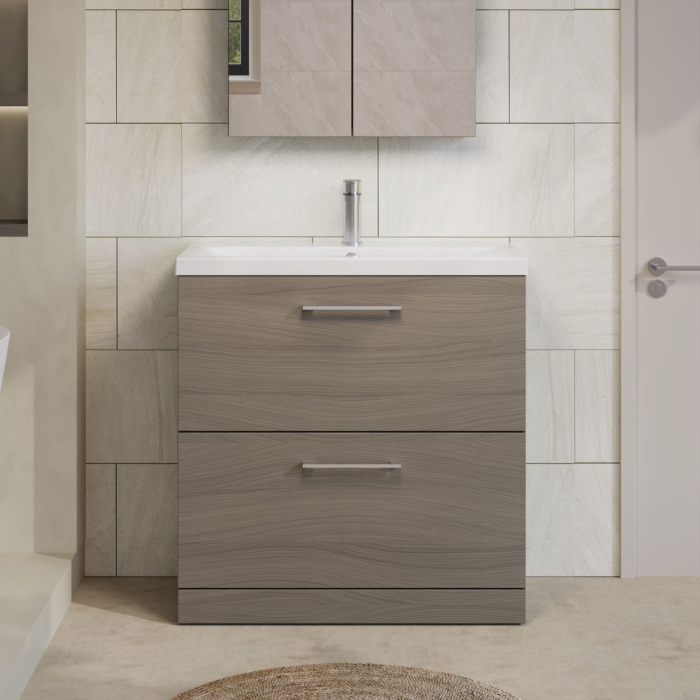 Arno 800mm Floor Standing 2-Drawer Unit