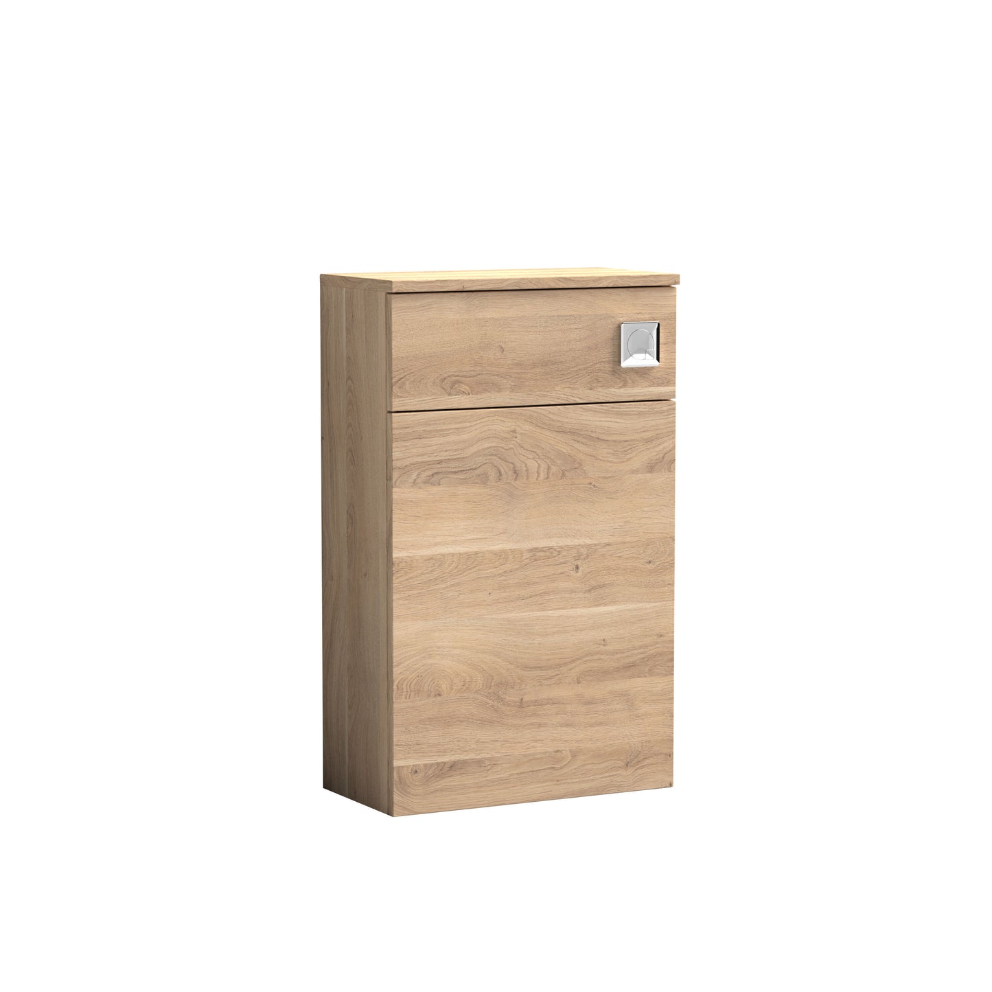 Nuie Arno 500mm Bleached Oak 235mm Deep Floor Standing WC Unit