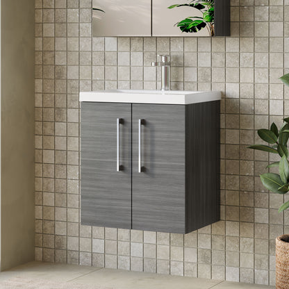 Arno 500mm Wall Hung 2-Door Unit