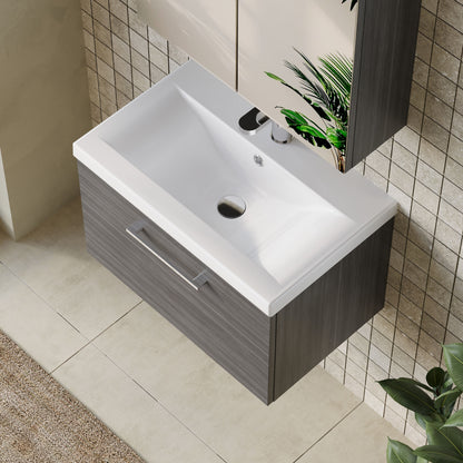 Arno 600mm Wall Hung Single Drawer Unit