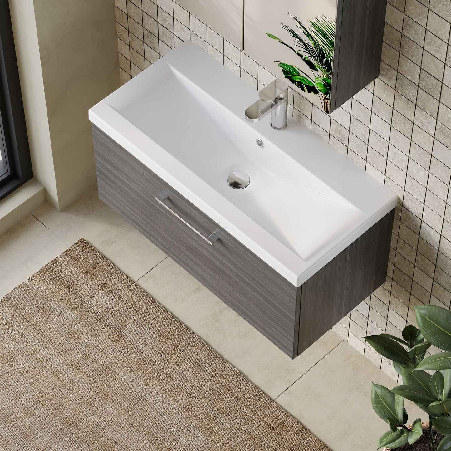 Arno 800mm Wall Hung 1-Drawer Unit