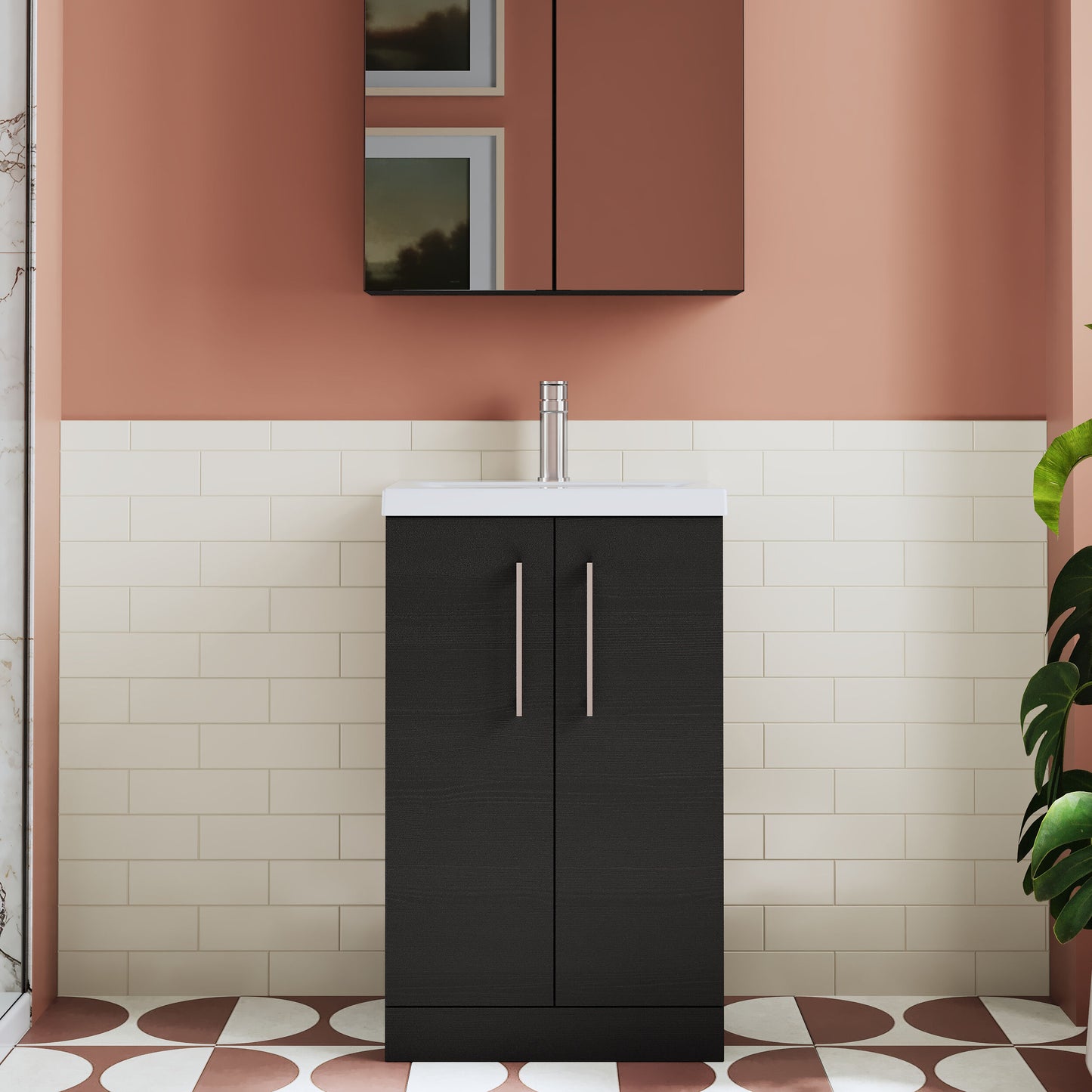 Arno 500mm Floor Standing 2-Door Unit