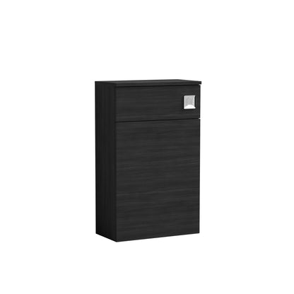 Nuie Arno 500mm Charcoal Black Floor Standing Compact WC Unit