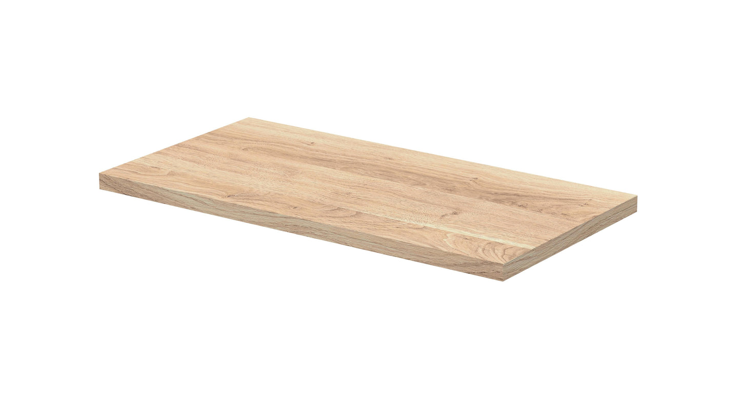 Hudson Reed 505x260mm Bleached Cuneo Oak WC Unit Worktop