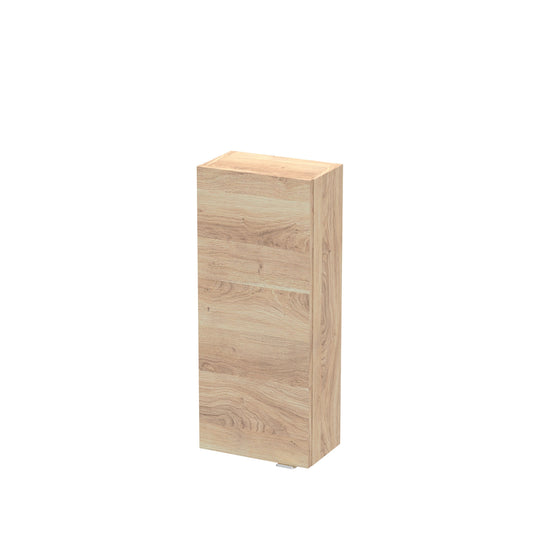 Hudson Reed Fusion 300mm 1 Door Bleached Oak Wall Hung Cabinet With Handles