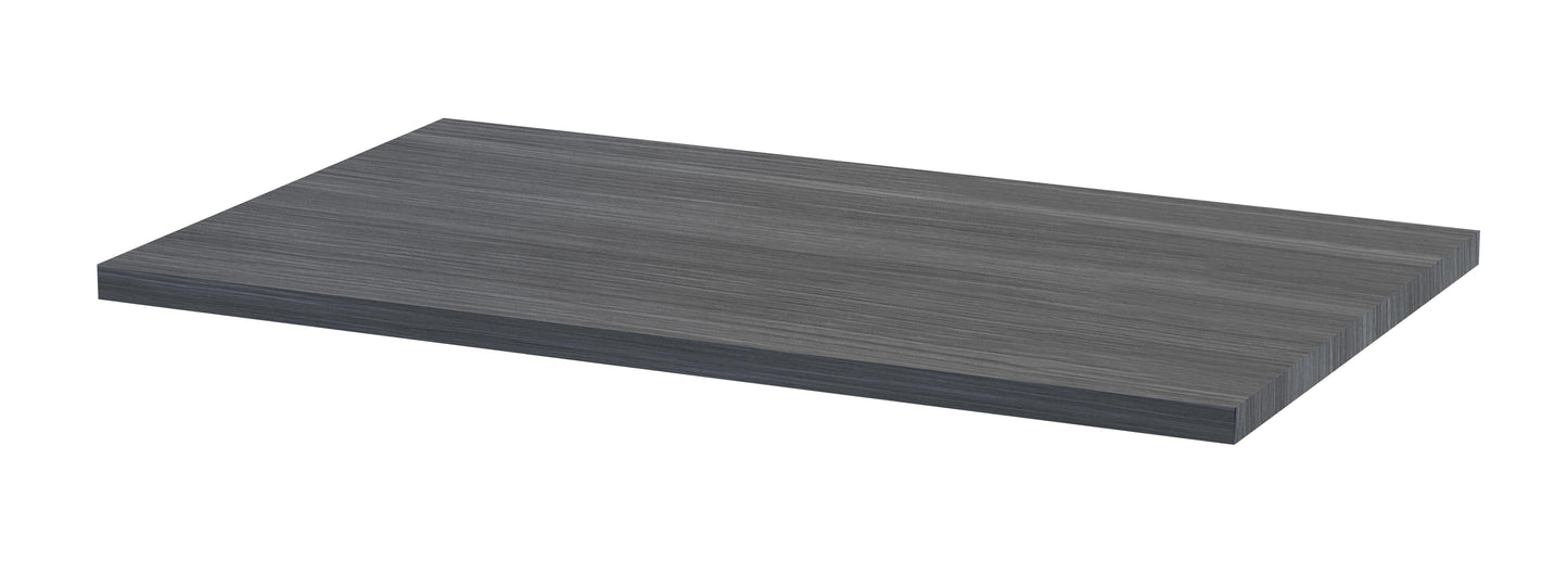 Hudson Reed Fusion 600mm Grey Woodgrain WC Unit Worktop