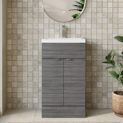 Fusion Wall Hung 2 Door Vanity Unit 600mm