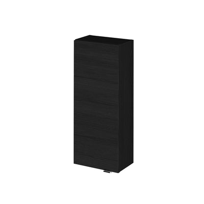 Hudson Reed Fusion 300mm 1 Door Charcoal Black Wall Hung Cabinet With Handles