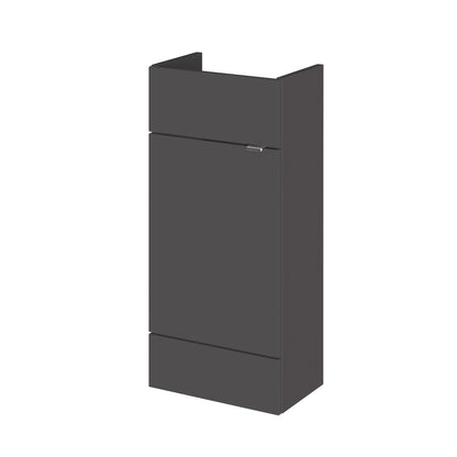 Fusion Fitted Floor Standing 1 Door Vanity Unit  Compact 400mm