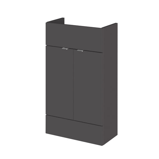 Fusion Fitted Floor Standing 2 Door Vanity Unit  Compact 500mm