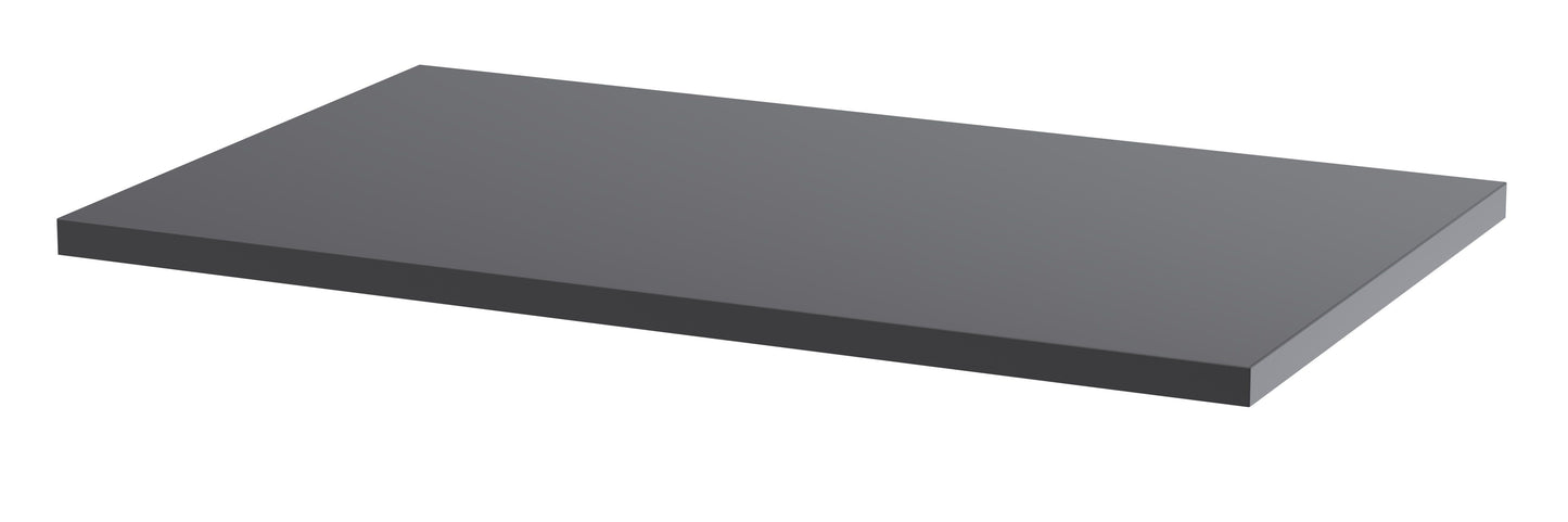 Hudson Reed Fusion 600mm Gloss Grey Worktop