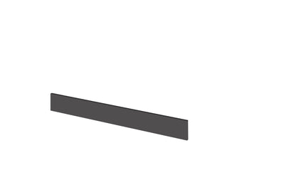 Hudson Reed Fusion 1250mm Gloss Grey MFC Plinth