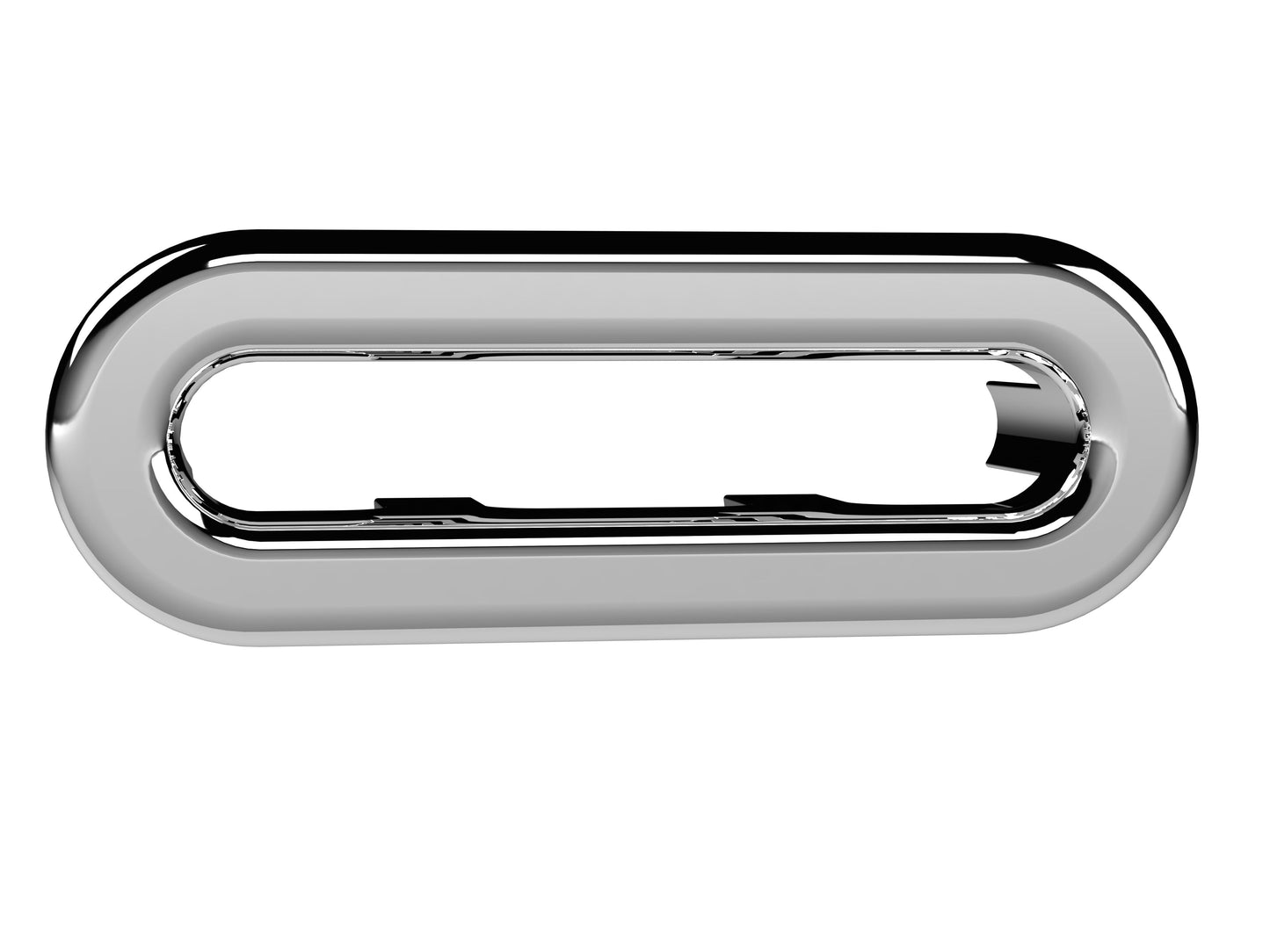 Hudson Reed Oval Chrome Overflow Cover