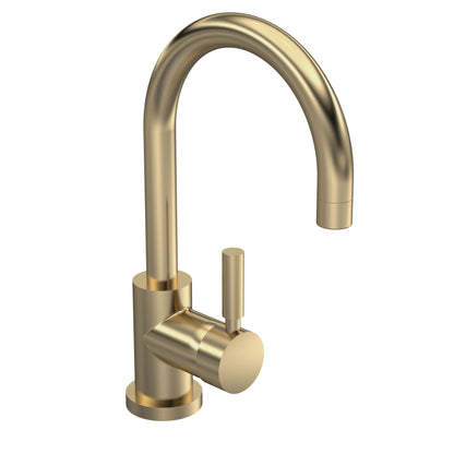 Tec Single Lever Mono Basin Mixer Brushed Brass