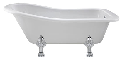 Hudson Reed 1690mm Freestanding Bath With Pride Legs