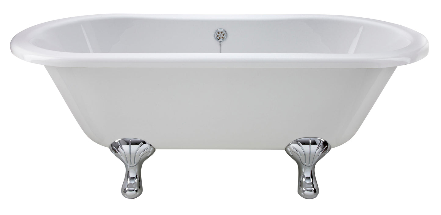 Hudson Reed 1690mm Freestanding Bath With Corbel Legs