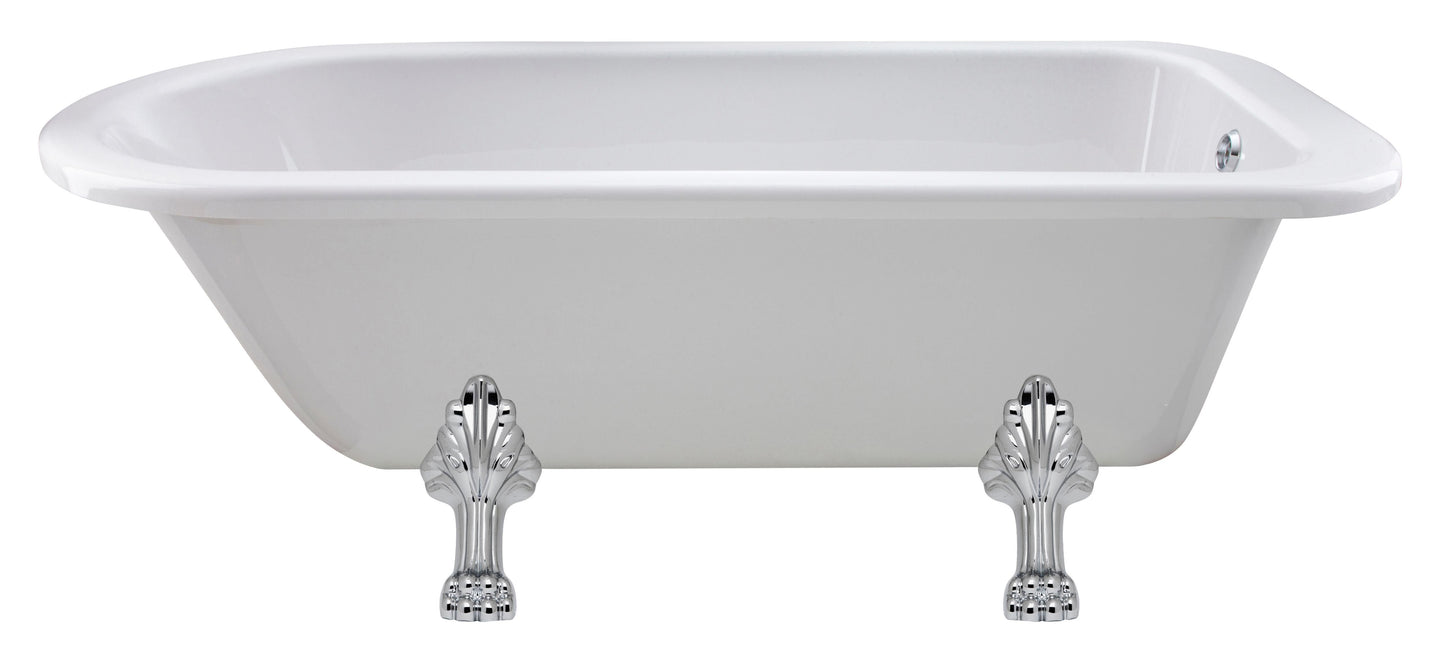 Hudson Reed 1690mm Freestanding Bath With Pride Legs
