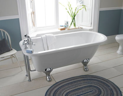Hudson Reed 1690mm Freestanding Bath With Pride Legs