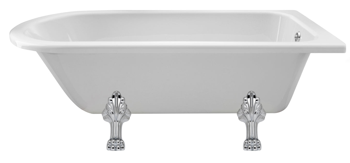 Hudson Reed 1690mm Freestanding Bath With Pride Legs