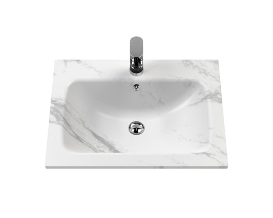 610 x 460mm Stone Basin 1TH - Marble