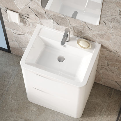 Components Floor Standing 2 Drawer Unit, 600mm