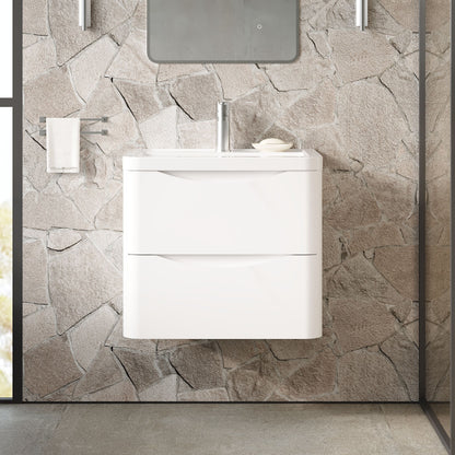 Components Wall Hung 2 Drawer Unit, 600mm