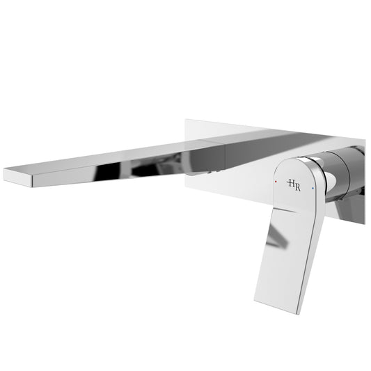 Soar Wall Plated Single Lever Basin Mixer