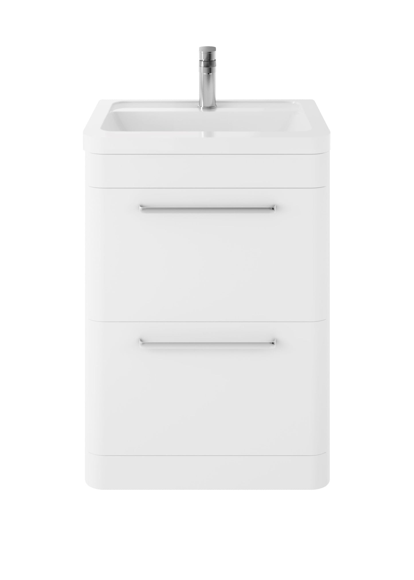 Hudson Reed Solar 600mm Floor Standing Vanity Unit With Ceramic Basin