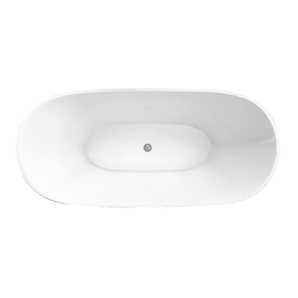 Synergy Bolsena 1800mm Freestanding Bath With Waste