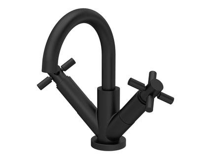 Tec Crosshead Mono Basin Mixer Matt Black